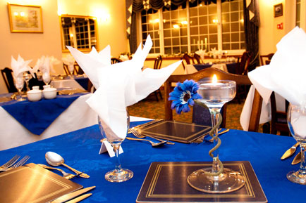 Wedding Dining and Drinks at the Solway Lodge Hotel, Gretna